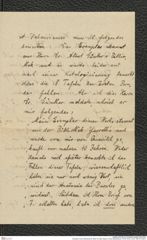 Nachlass Franz Steindachner, Brief von Max Weg an Franz Steindachner (15.02.1912), Inv.Nr. 580.03, Seite 2